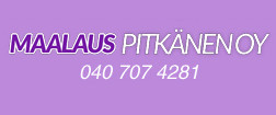 Maalaus Pitkänen Oy logo